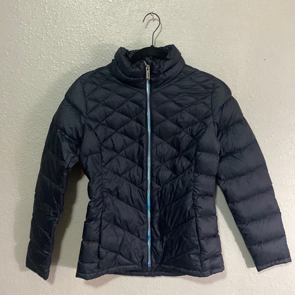 Lucy Black Lightweight Puffer Jacket Size Small - Picture 1 of 6
